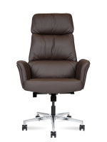 Изображение кресло norden bonno коричневая кожа